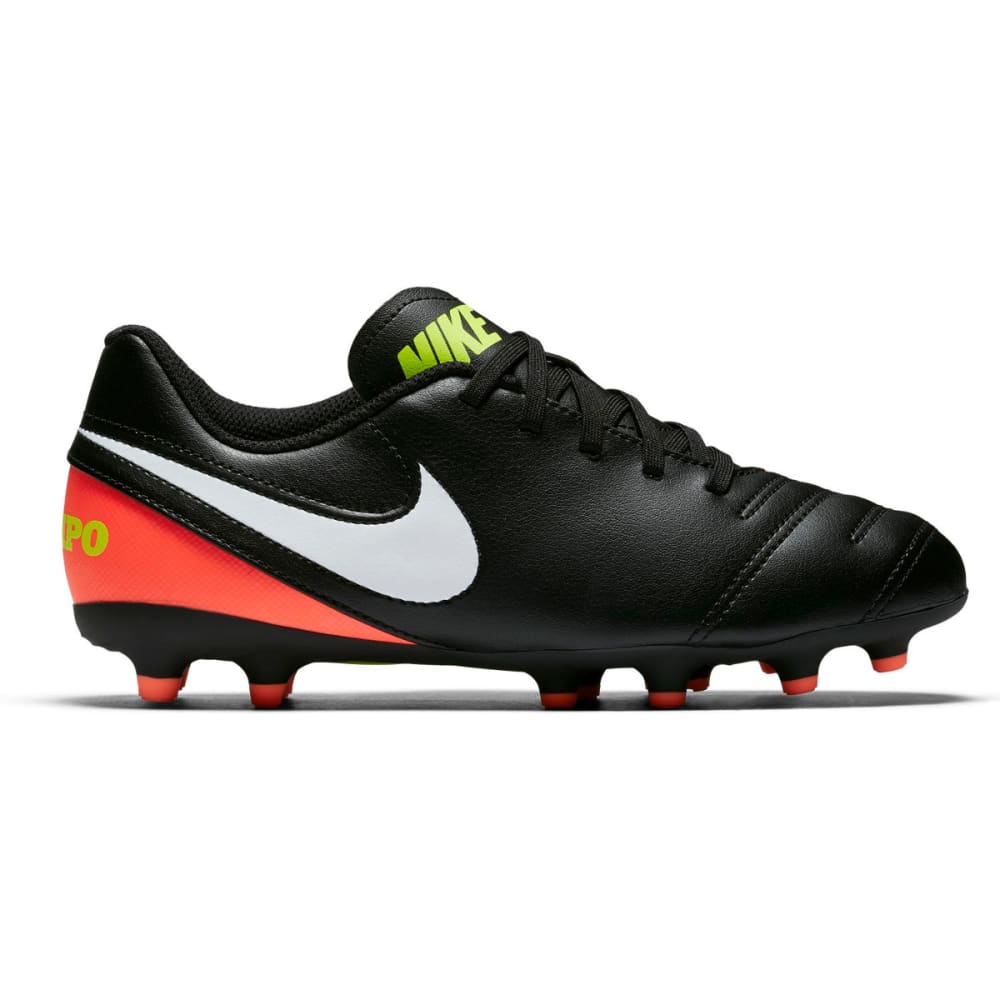 NIKE Big Kids' Junior Tiempo Rio III Firm Ground Soccer Cleats 1