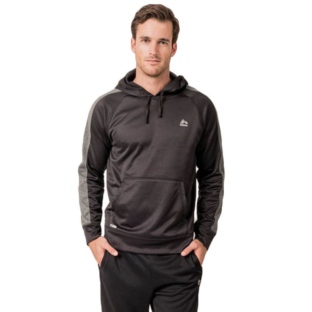 RBX Men's Stripe Tech Fleece Pullover Hoodie S