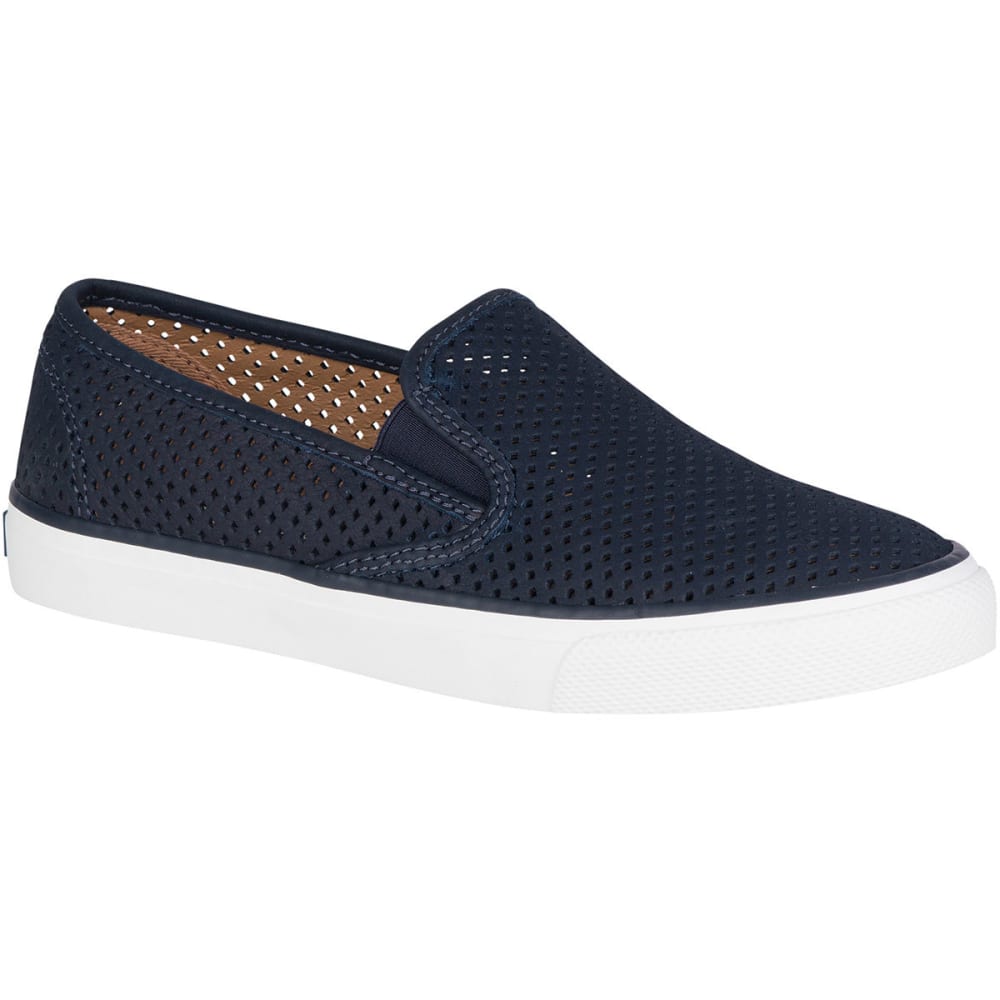 SPERRY Women's Seaside Perforated Leather Slip-On Sneakers - Bob’s Stores