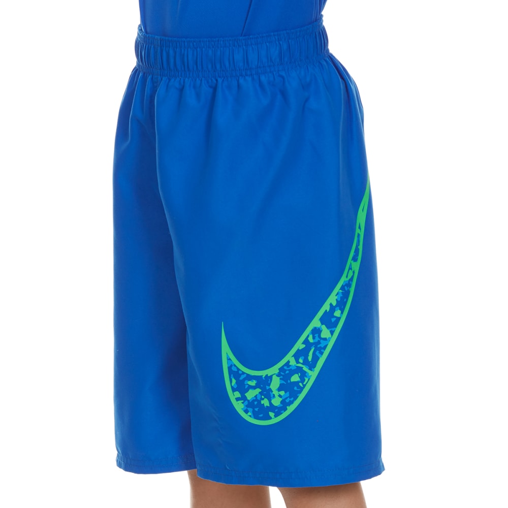 NIKE Boys' 9 in. Core Swoosh Swim Shorts S