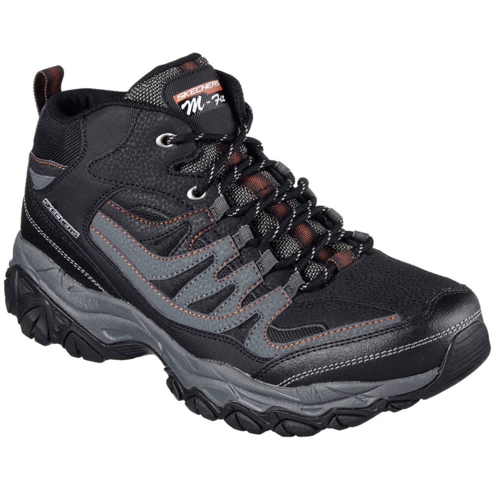 SKECHERS Men's After Burn Memory Fit Geardo Sneakers, Wide 8