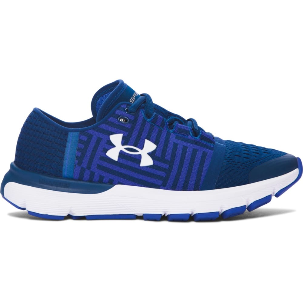 UNDER ARMOUR Women's SpeedForm® Gemini 3 Running Shoes, Blackout Navy 6