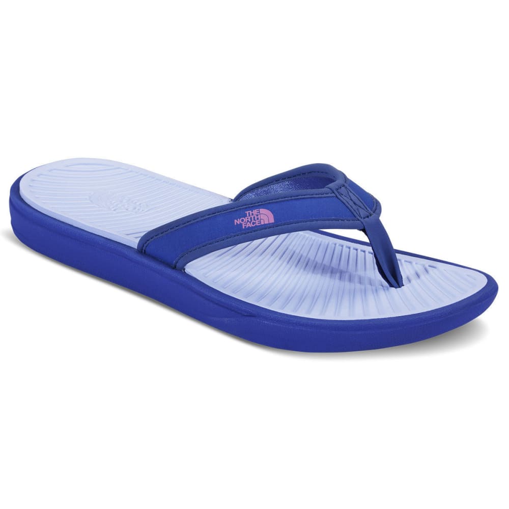 THE NORTH FACE Women's Base Camp Lite Flip Flops, Amparo Blue/Chambray Blue 6