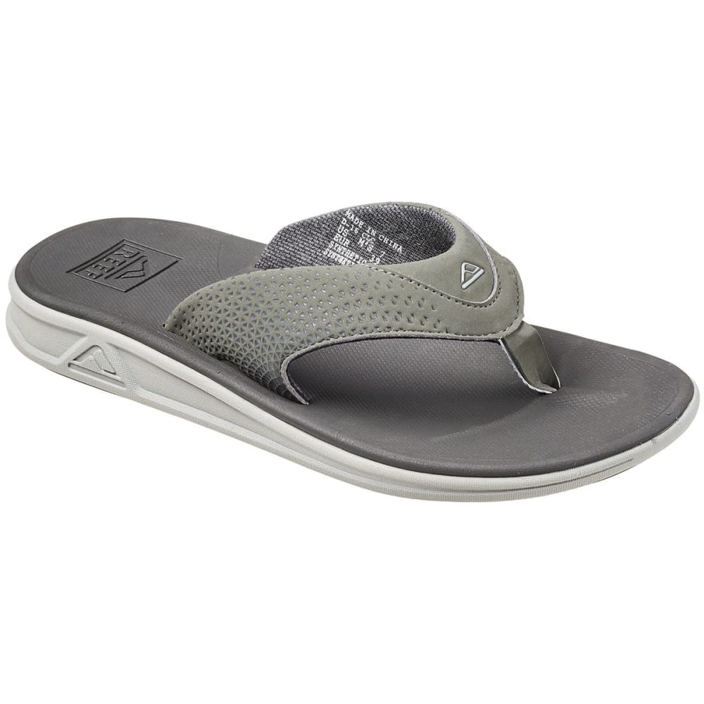 REEF Men's Rover Sandals, Grey 8