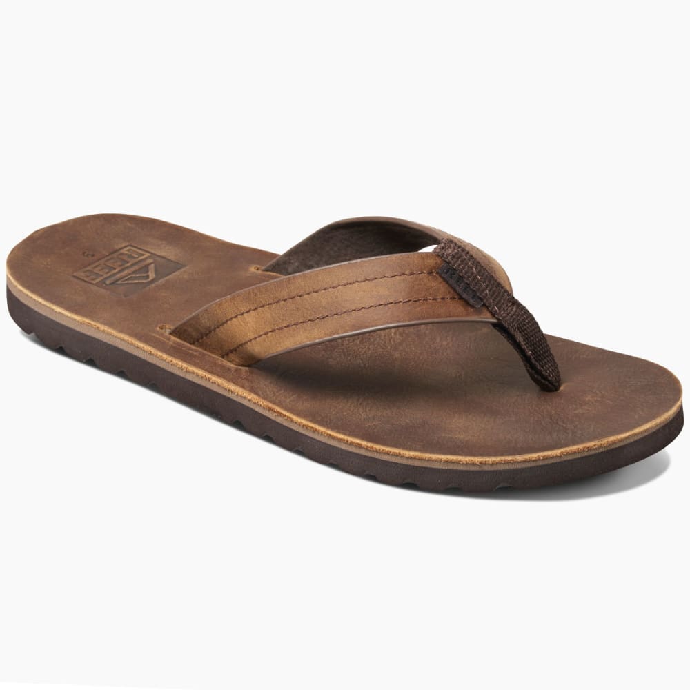 REEF Men's Voyage LE Sandals, Dark Brown 8