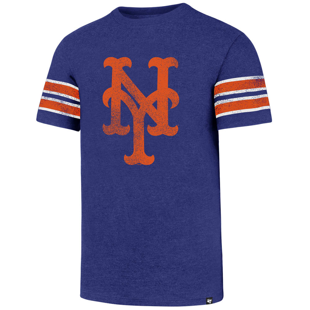 NEW YORK METS Men's Knockaround '47 Stripe Short-Sleeve Tee S