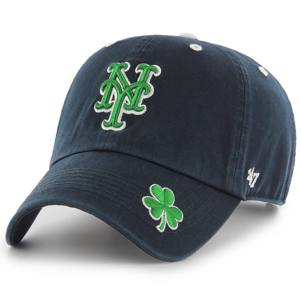 NEW YORK METS Men's Ice '47 Shamrock Adjustable Cap ONE SIZE