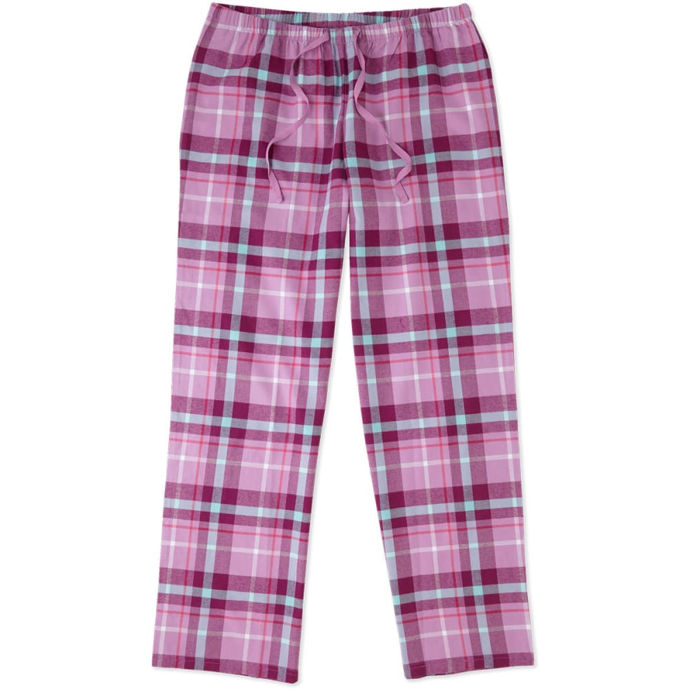 LIFE IS GOOD Women's Dusty Orchid Plaid Classic Sleep Pants - Bob’s Stores