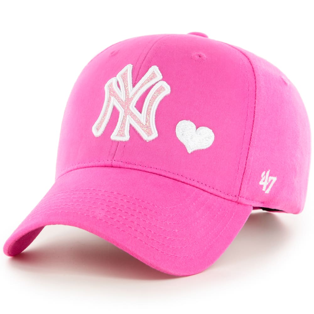 NEW YORK YANKEES Girls' Sugar Sweet '47 MVP Adjustable Cap ONESIZE