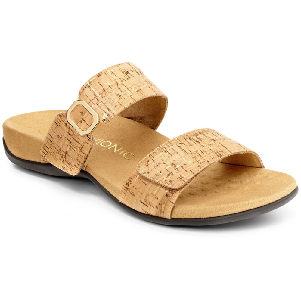 VIONIC Women's Camila Cork Slide Sandals - Bob’s Stores