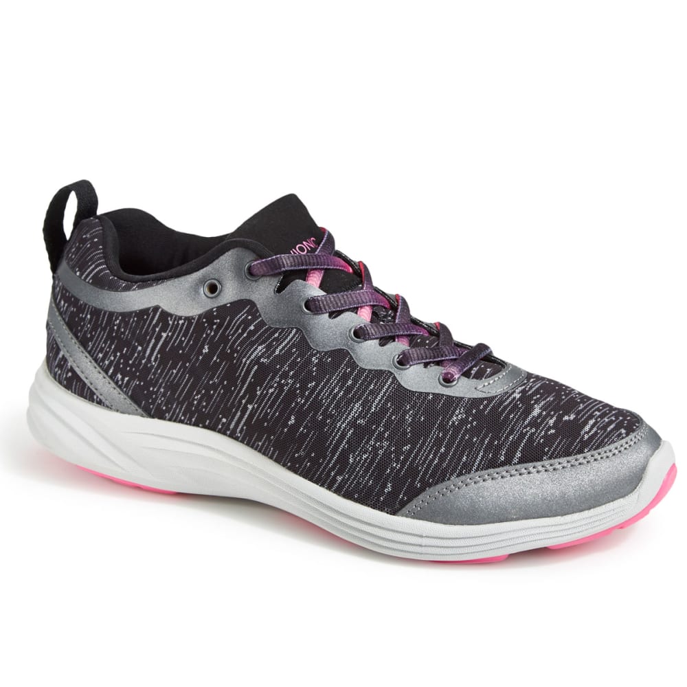 VIONIC Women's Agile Fyn Sneakers, Black 6