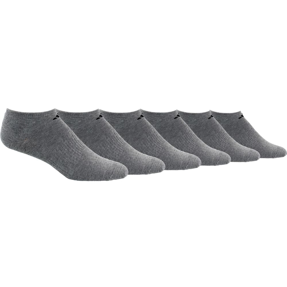 ADIDAS Men's Athletic No-Show Socks, 6 Pack L