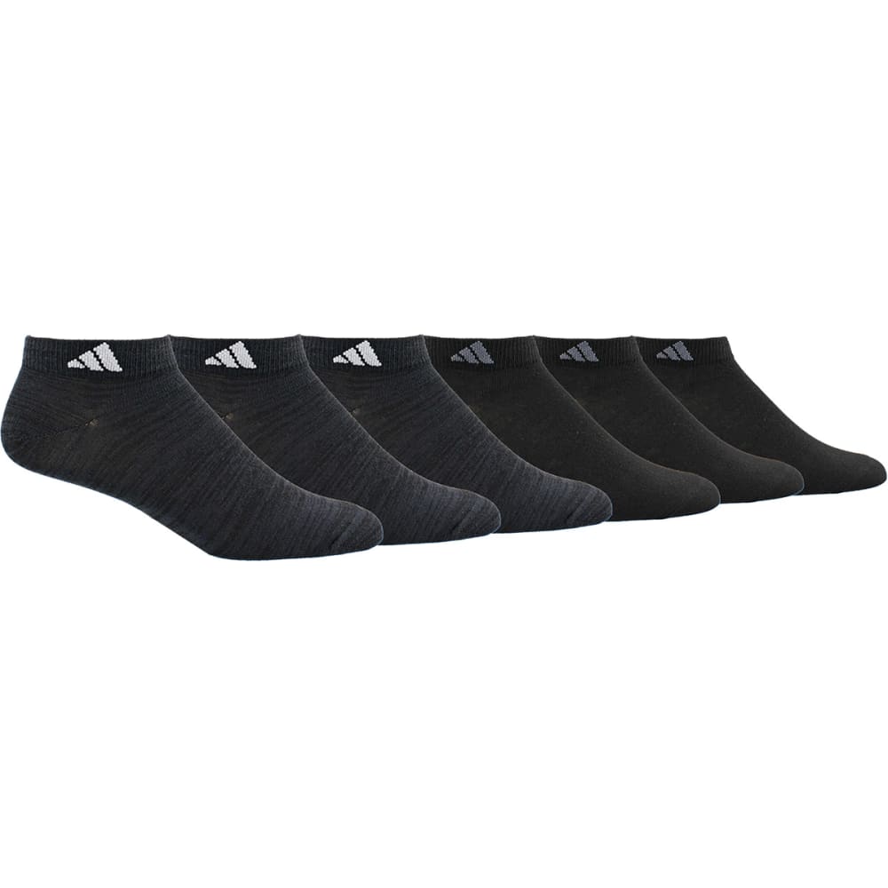 ADIDAS Men's Superlite Low-Cut Socks, 6 Pack L