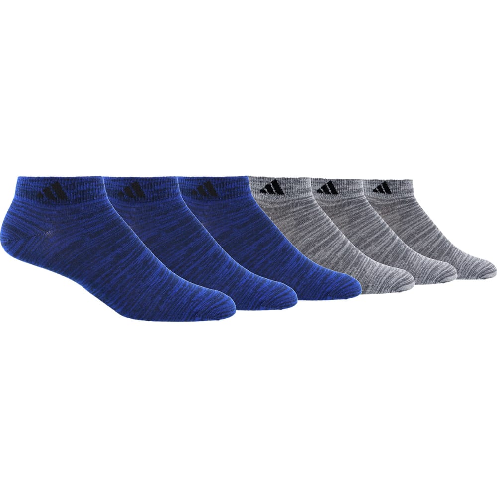 ADIDAS Men's Superlite Low-Cut Socks, 6 Pack L
