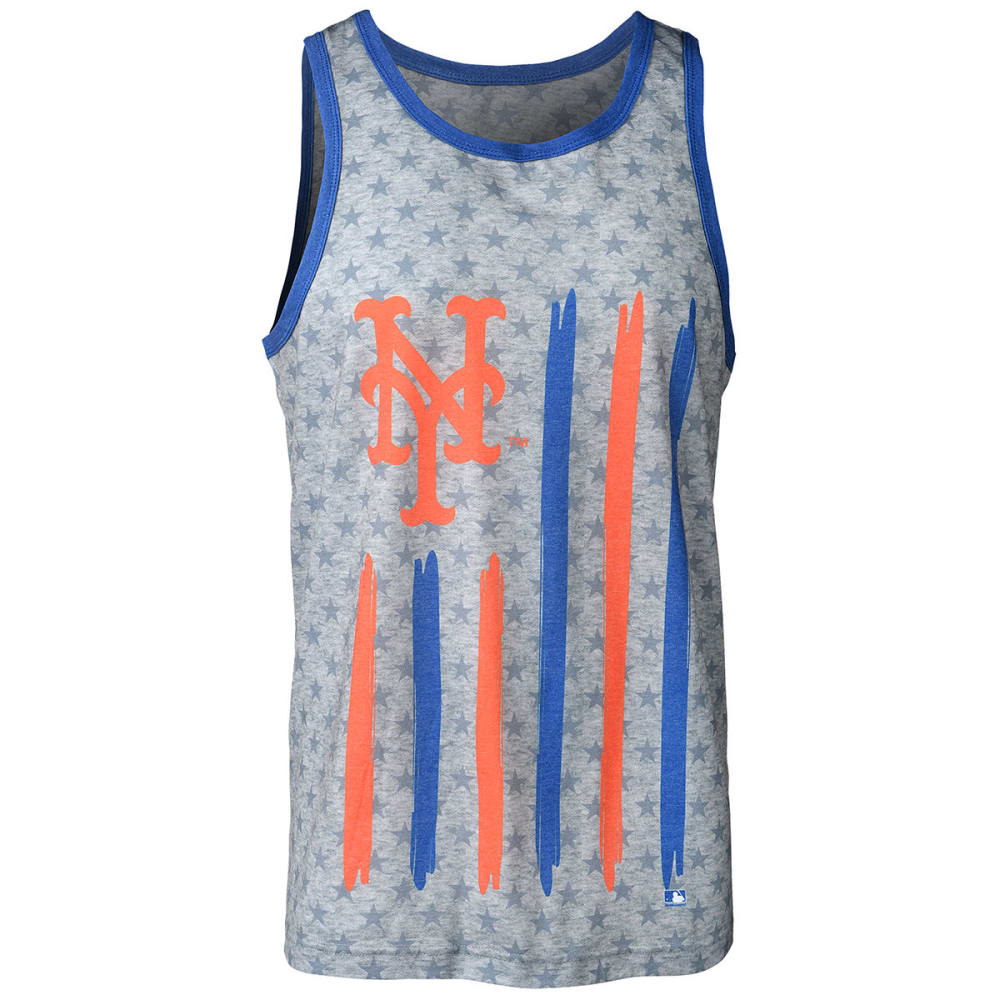 NEW YORK METS Men's Big Logo Flag Tank Top XL