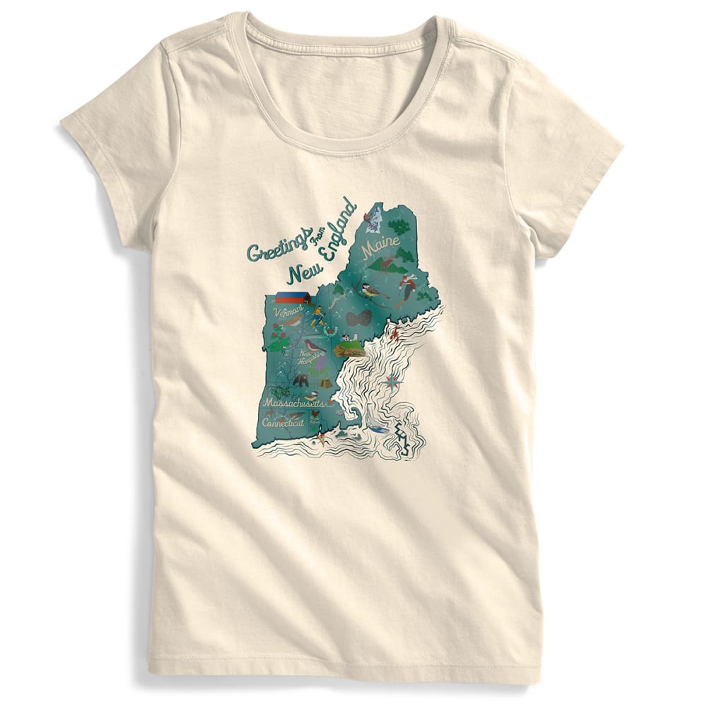 EMS Women's Visit New England Graphic Tee XS