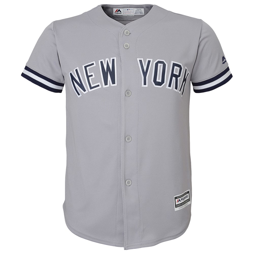 NEW YORK YANKEES Boys' Cool Base Away Jersey - Bob’s Stores