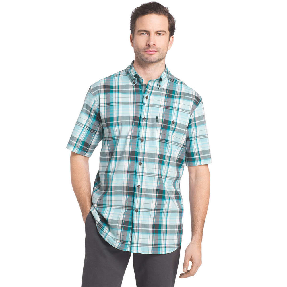 G.H. BASS & CO. Men's Desert Mountain Short-Sleeve Shirt M