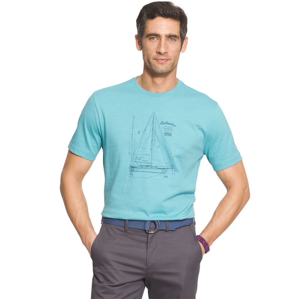 IZOD Men's Sun Island Short Sleeve Tee M