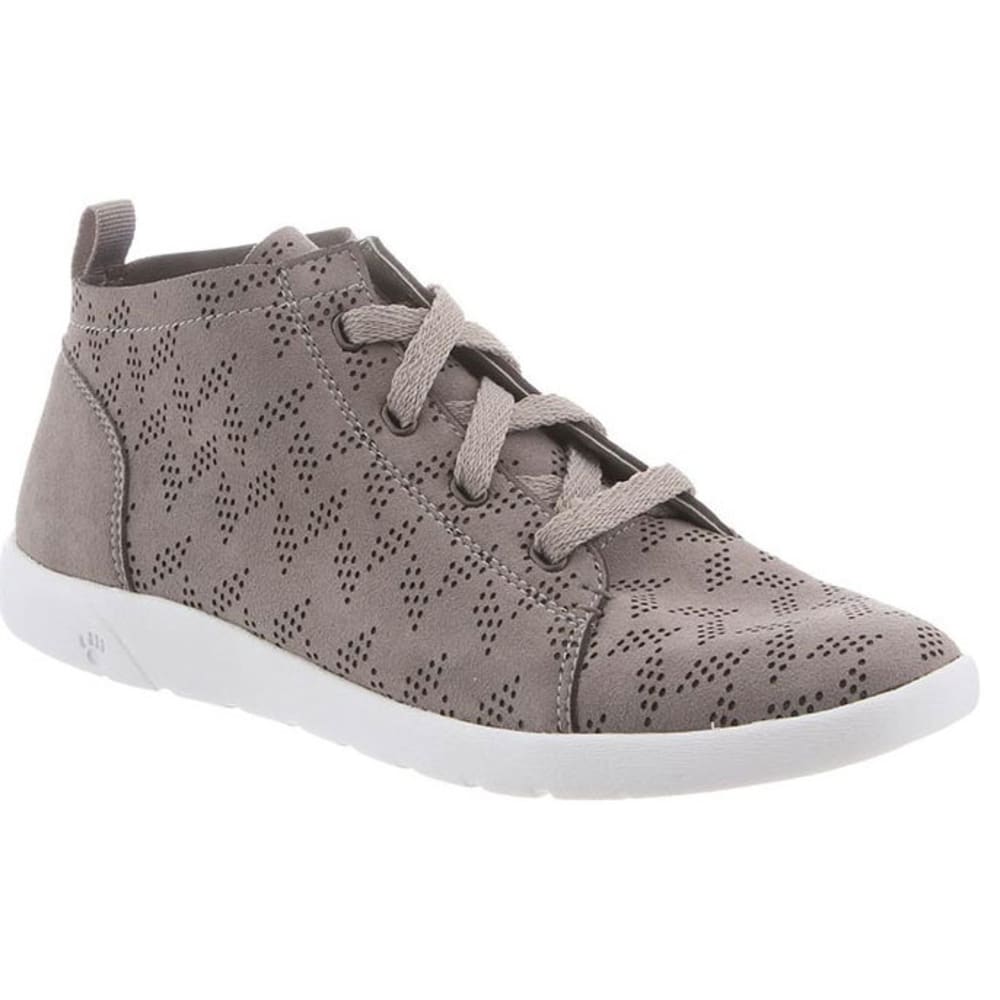 BEARPAW Women's Gracie Perfect High-Top Sneakers, Dove Grey 5
