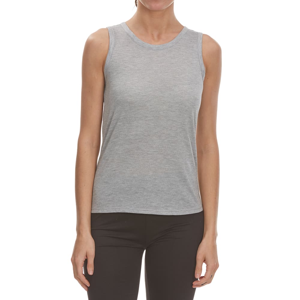 RBX Women's Poly/Rayon Tank Top with Keyhole Elastic Strap Back S