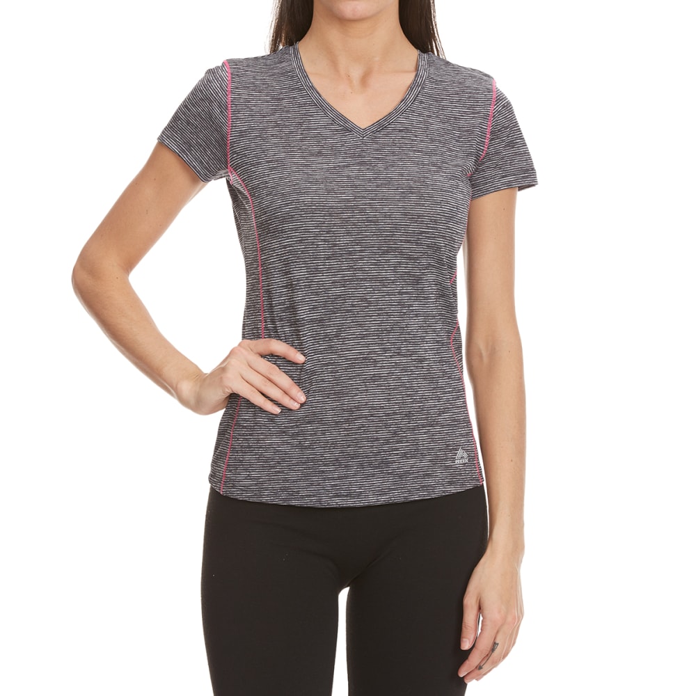 RBX Women's Space-Dye Poly Jersey Short-Sleeve Tee S