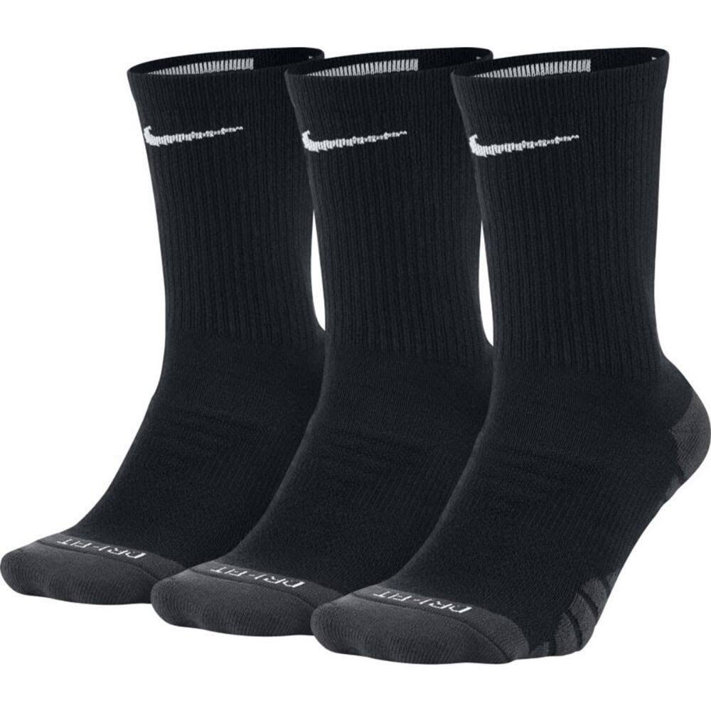 NIKE Women's Everyday Max Cushion Crew Training Socks, 3 Pairs - Bob’s ...