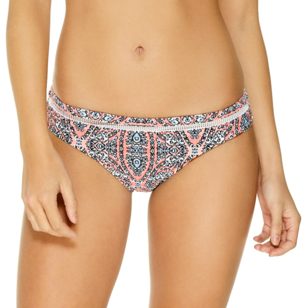 GOTTEX Juniors' Movin On Up Moroccan Tile Wide Cheeky Bikini Bottoms S