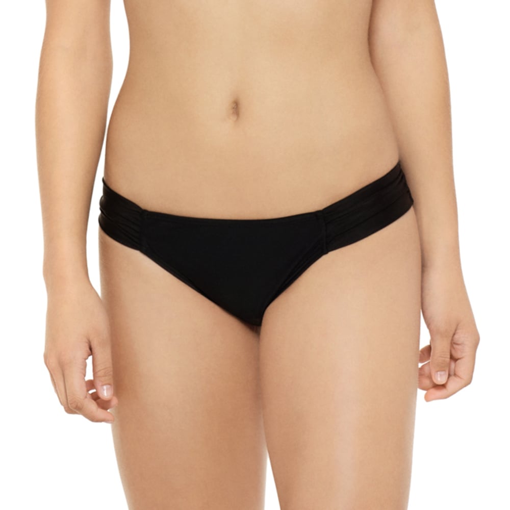 HOT WATER Juniors' Ocean Ave Soft Tab Bikini Bottoms S