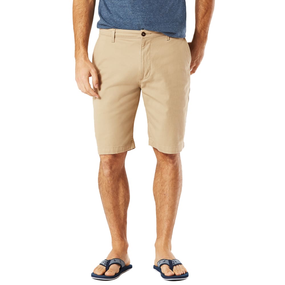 DOCKERS Men's Perfect Classic Flat-Front Shorts 30