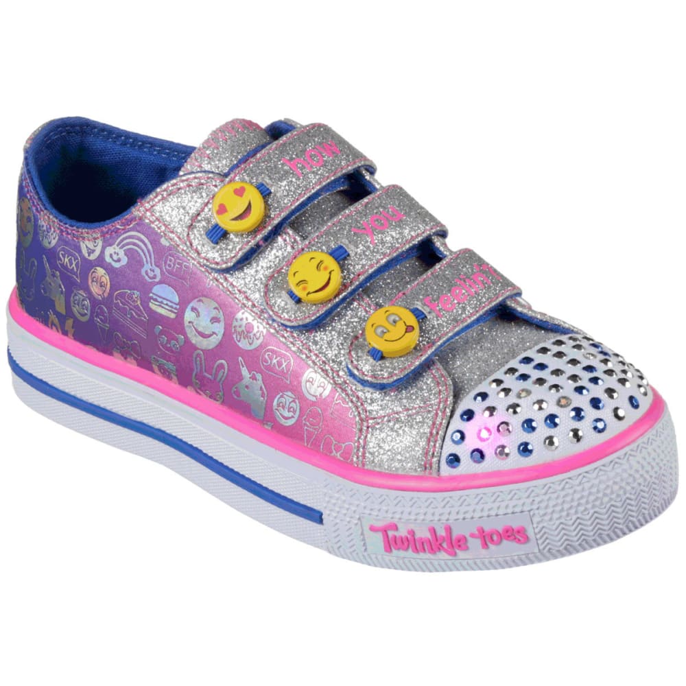SKECHERS Girls' Twinkle Toes: Shuffles- Expressionista Shoes 1