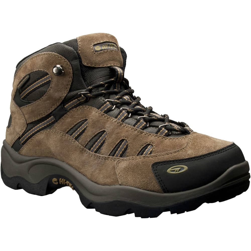 HI-TEC Men's Bandera MID WP Hiking Boots, Bone/Brown/Mustard 8