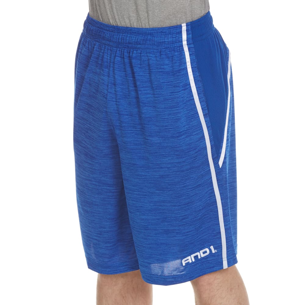 AND1 Men's Floor General Space-Dye Shorts S