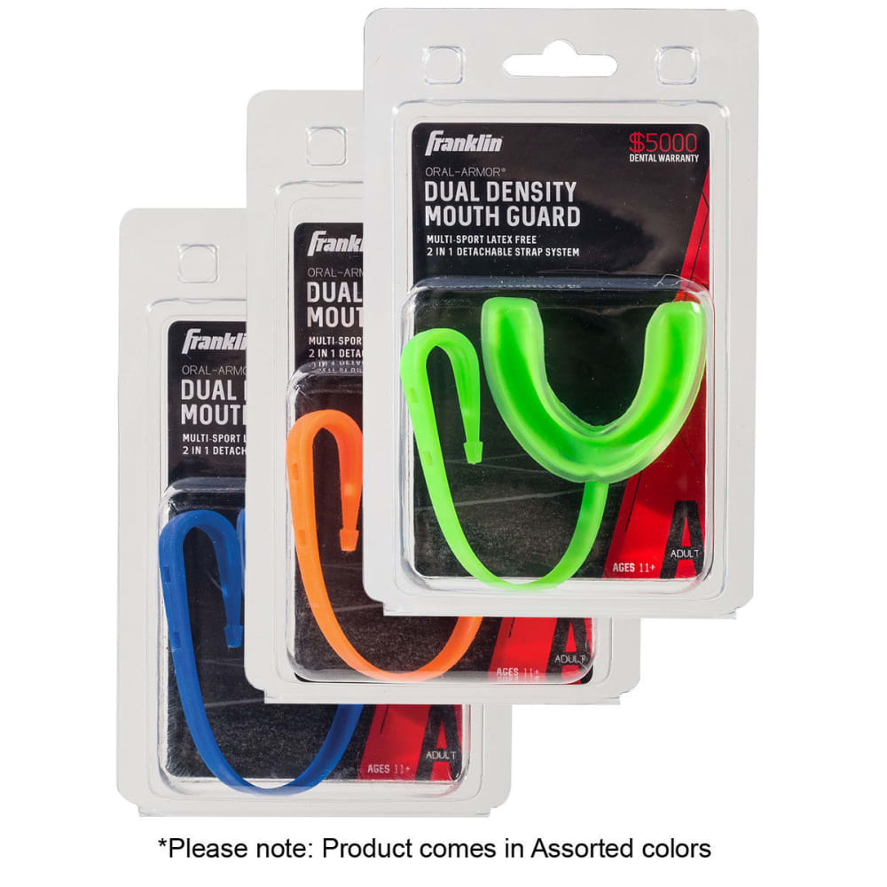 FRANKLIN Adult Dual Density Mouth Guard NO SIZE