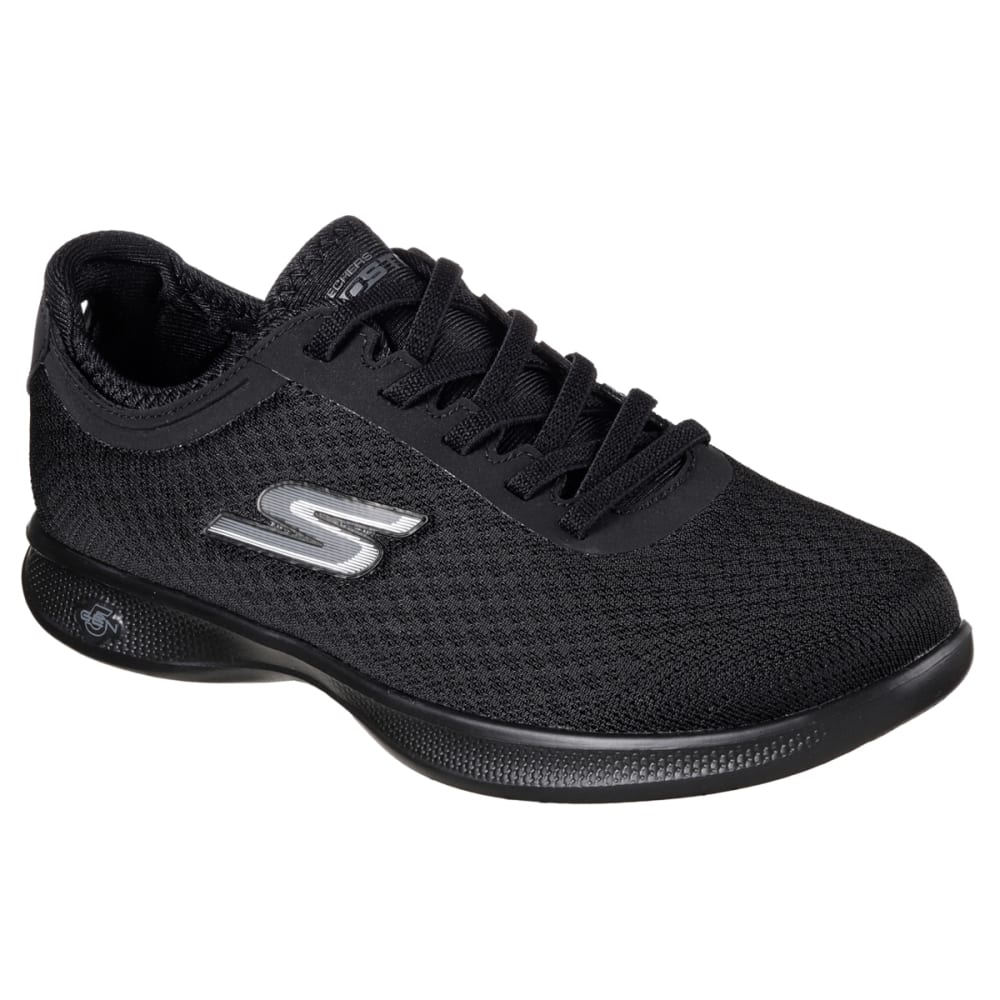 SKECHERS Women's Go-Step Lite-Dashing Sneakers, Black 6