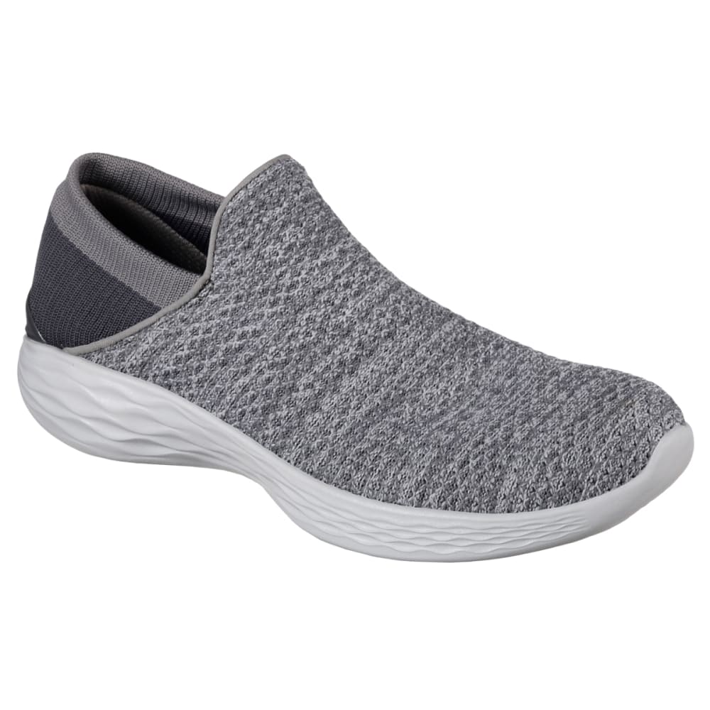 SKECHERS Women's You Sneakers, Charcoal 8