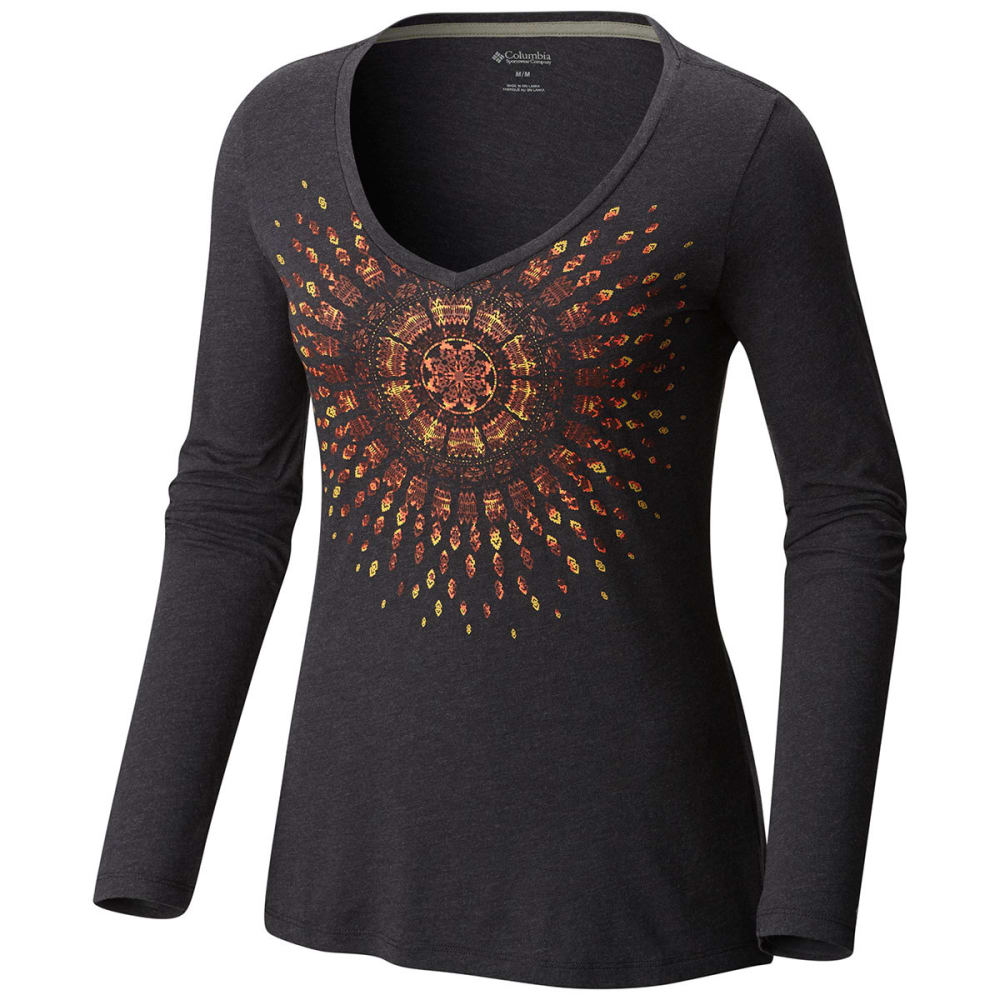 COLUMBIA Women's Radiation Road Long-Sleeve Tee S
