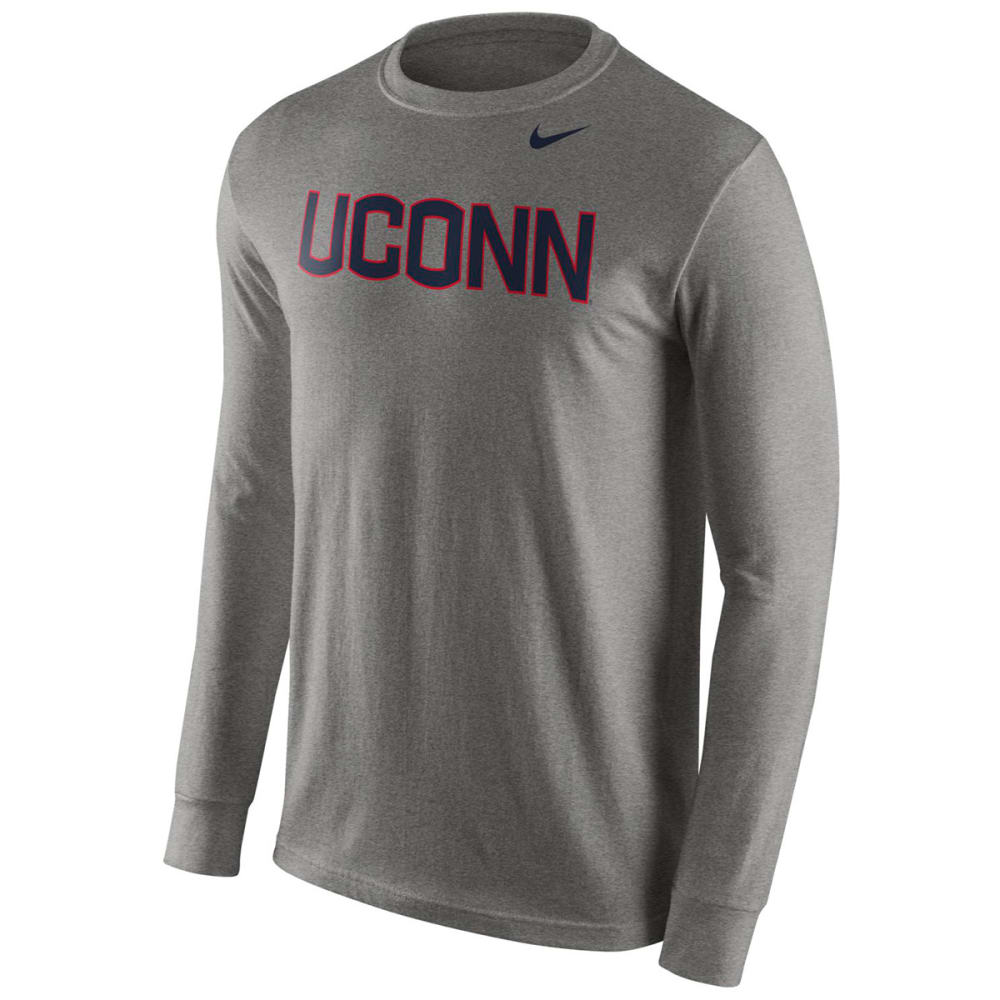 UCONN Men's Nike Wordmark Long Sleeve Tee - Bob’s Stores