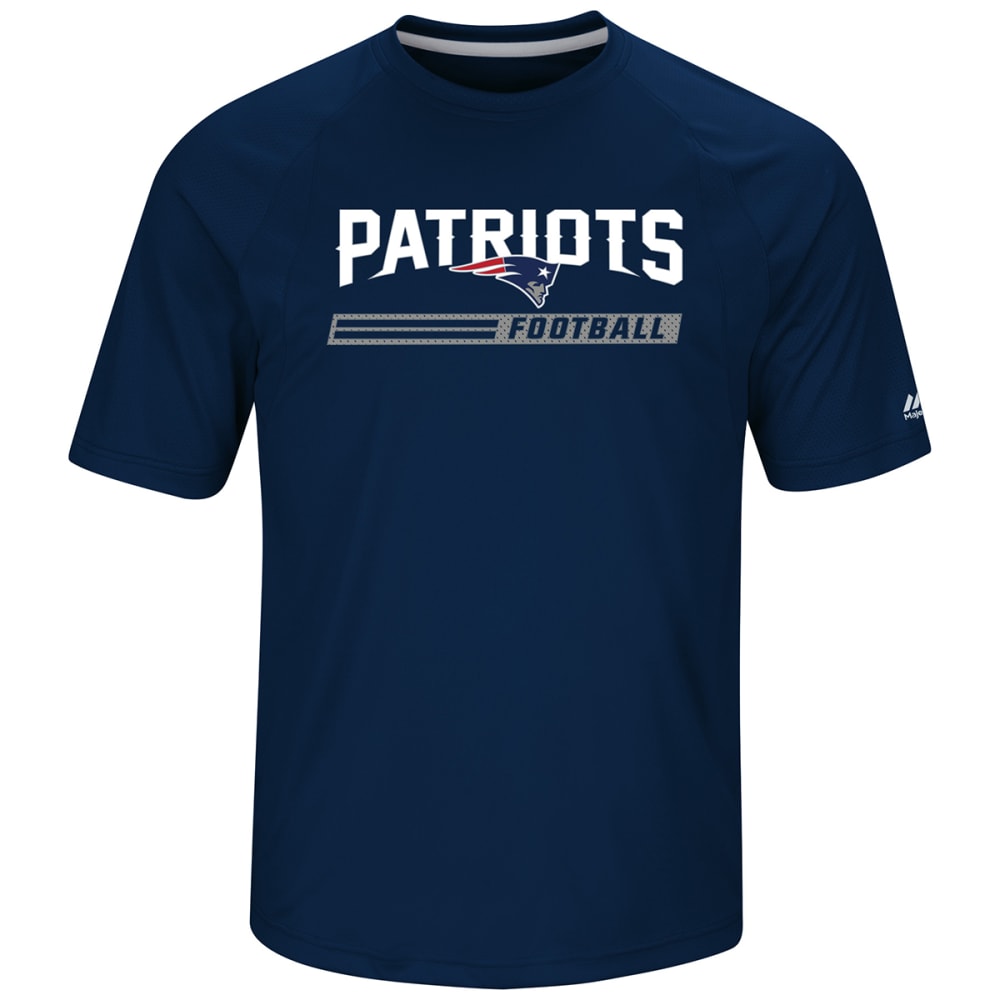 NEW ENGLAND PATRIOTS Men's Fanfare Poly Short-Sleeve Tee M