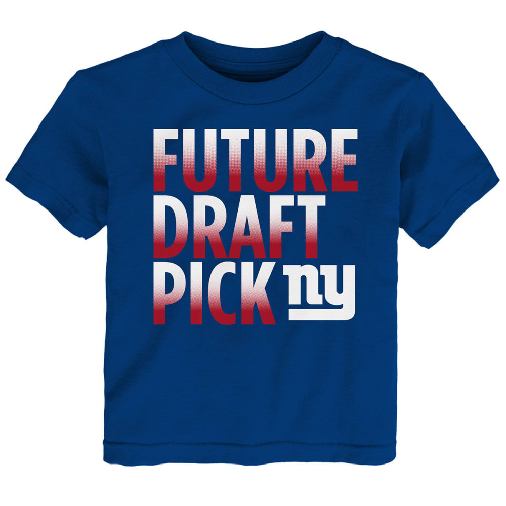 NEW YORK GIANTS Toddler Boys' Future Draft Pick Short-Sleeve Tee 4T