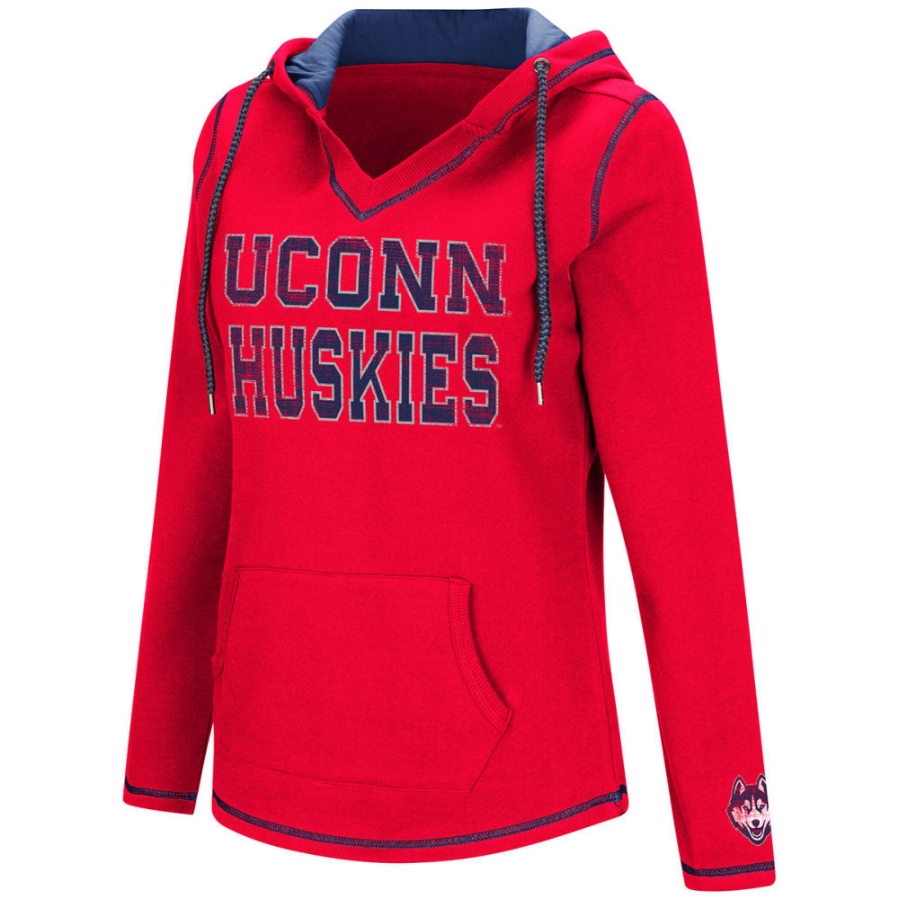 UCONN Women's Spike Fleece Pullover Hoodie S