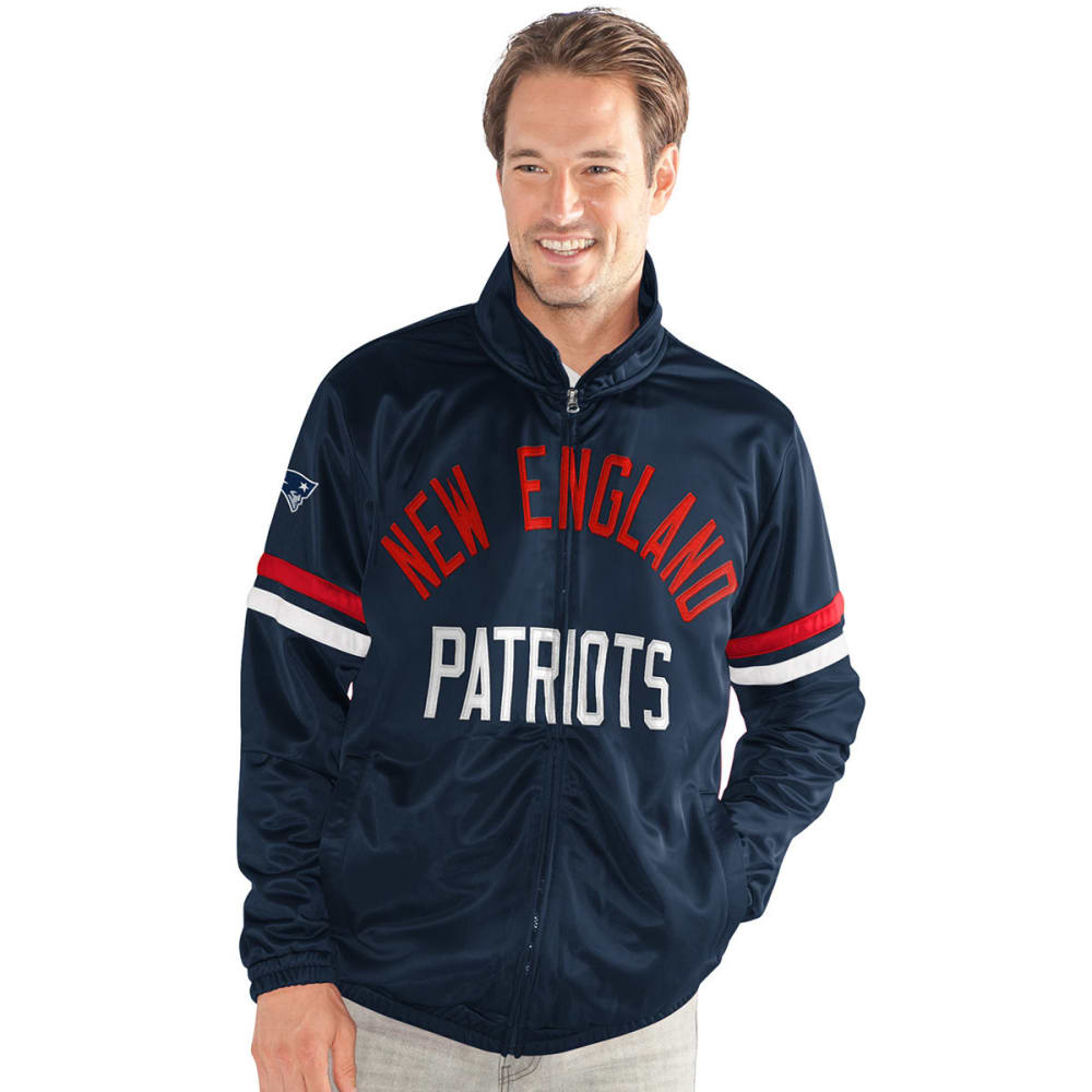 NEW ENGLAND PATRIOTS Men's Veteran Track Jacket M