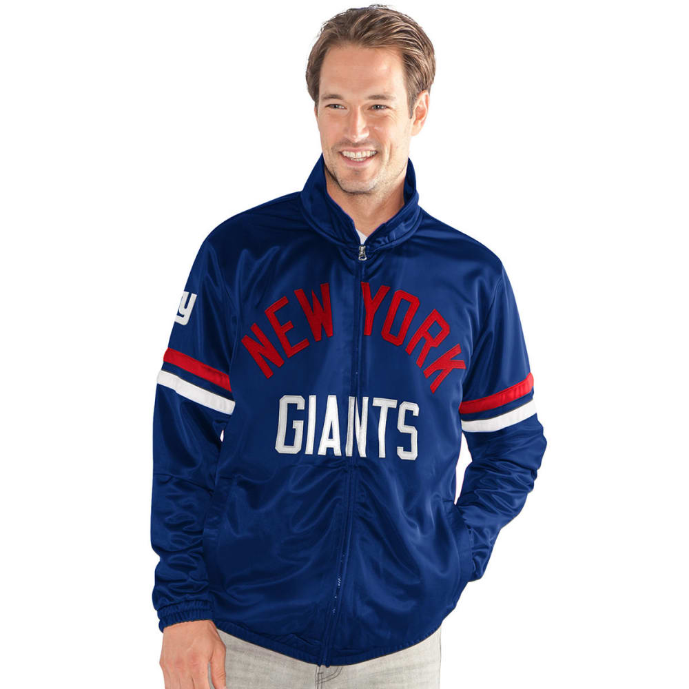 NEW YORK GIANTS Men's Veteran Track Jacket M