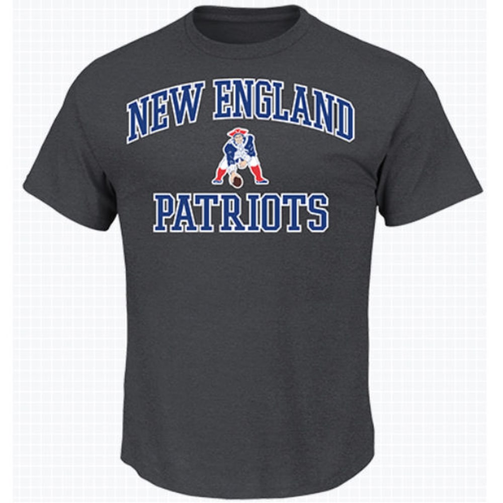 NEW ENGLAND PATRIOTS Men's Pat Heart and Soul III Short-Sleeve Tee M