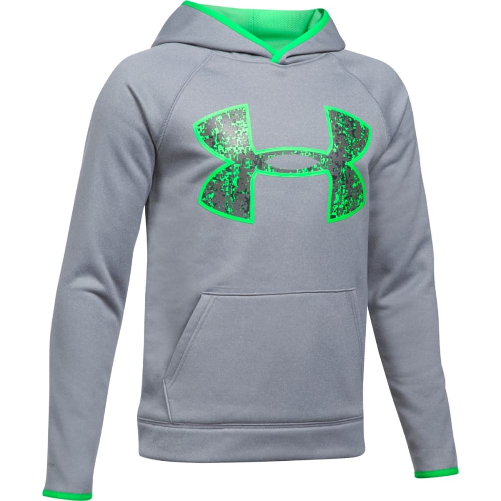 UNDER ARMOUR Boys' Armour Fleece Big Logo Hoodie S