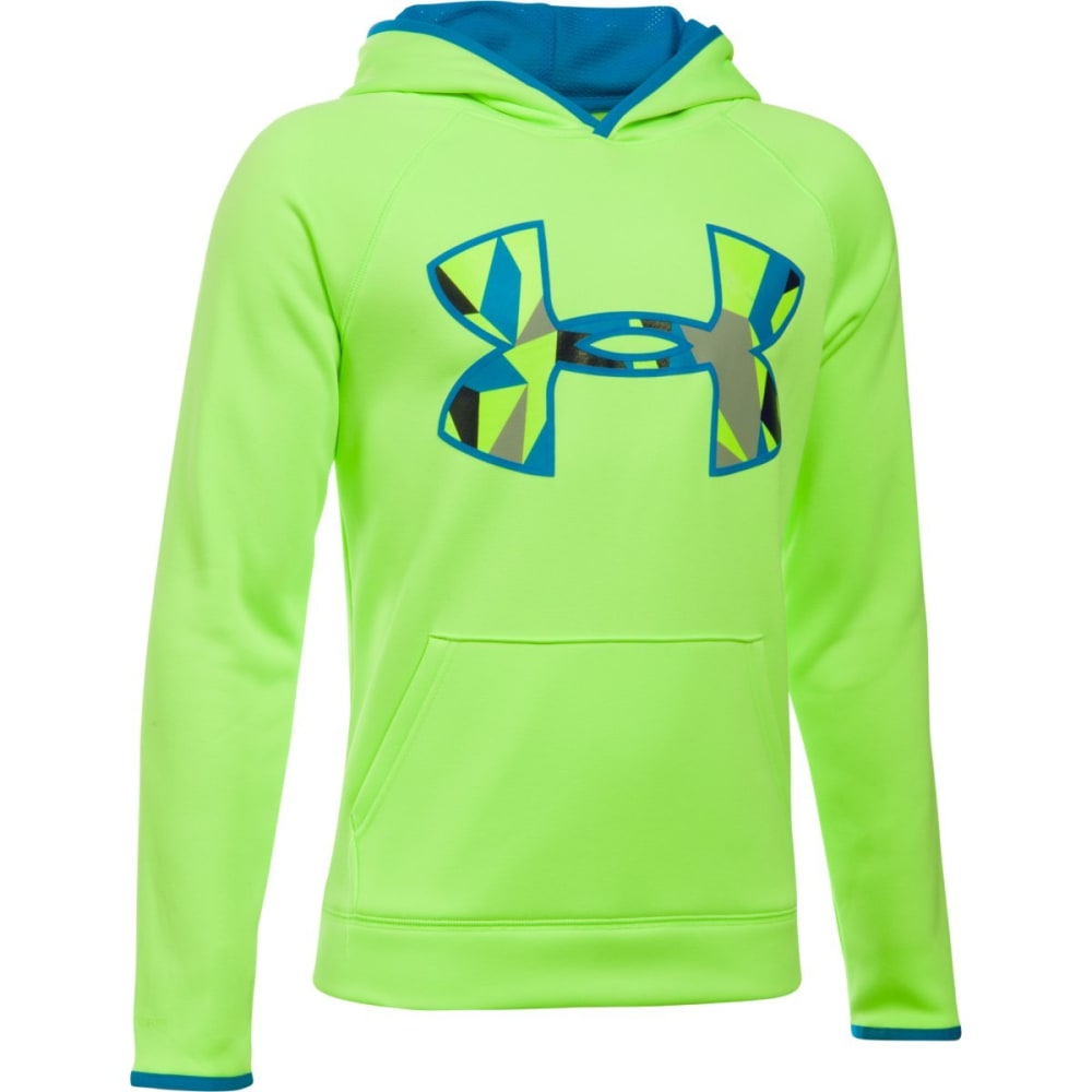 UNDER ARMOUR Boys' Armour Fleece Big Logo Hoodie S