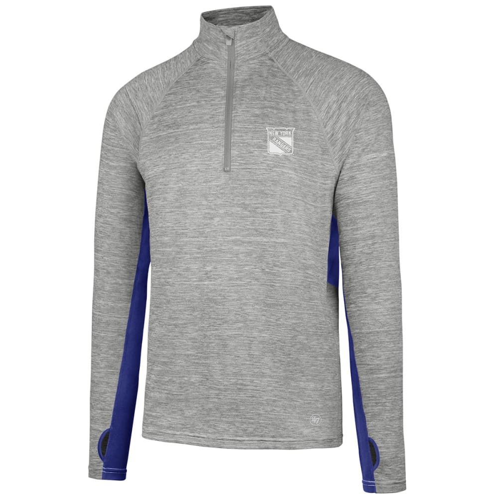 NEW YORK RANGERS Men's Microlite 1/4 Zip Pullover M