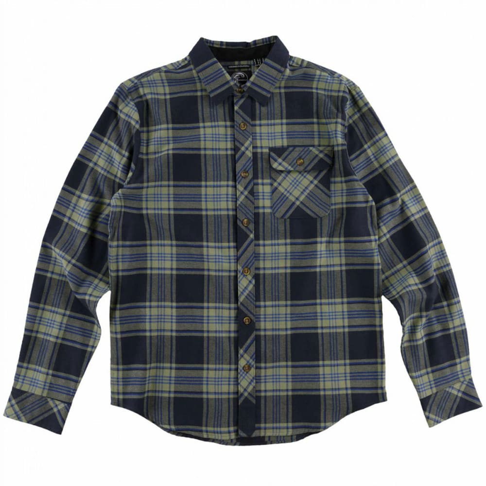 O'NEILL Guys' Watt Flannel Long-Sleeve Shirt S