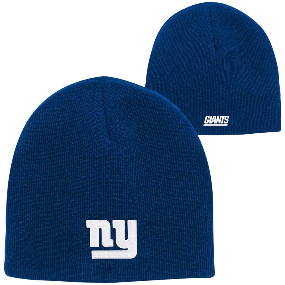NEW YORK GIANTS Big Kids' Basic Knit Beanie ONE SIZE