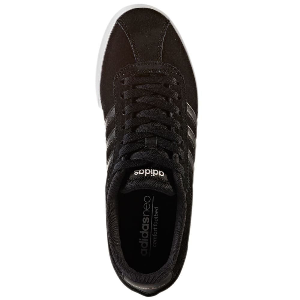 black adidas courtset